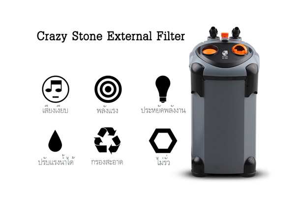 Crazy Stone Canister Filter